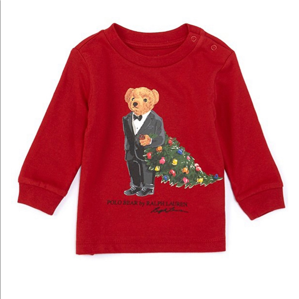 Polo By Ralph Lauren Holiday Top  Brand Mew Wtags